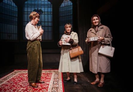 Julie Teal, Carolinne Gruber and Kate Russell-Smith in Murder Before Evensong.