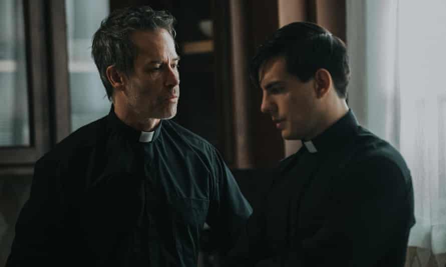 The Seventh Day Review Guy Pearce S Hipster Priest Dices With The Devil Movies The Guardian