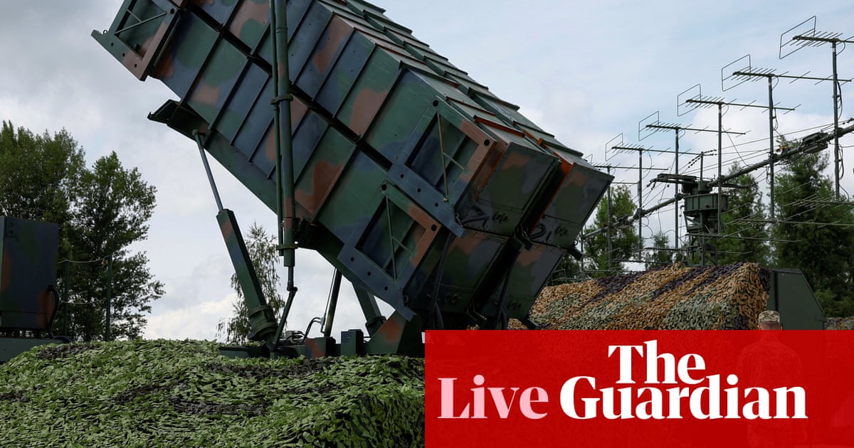 Preparations to deliver Patriot missile systems to Ukraine under way, Nato's top Europe commander says Europe live
