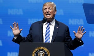 Donald Trump told the cheering crowd: ‘We cannot get complacent. We have to win the midterms.’