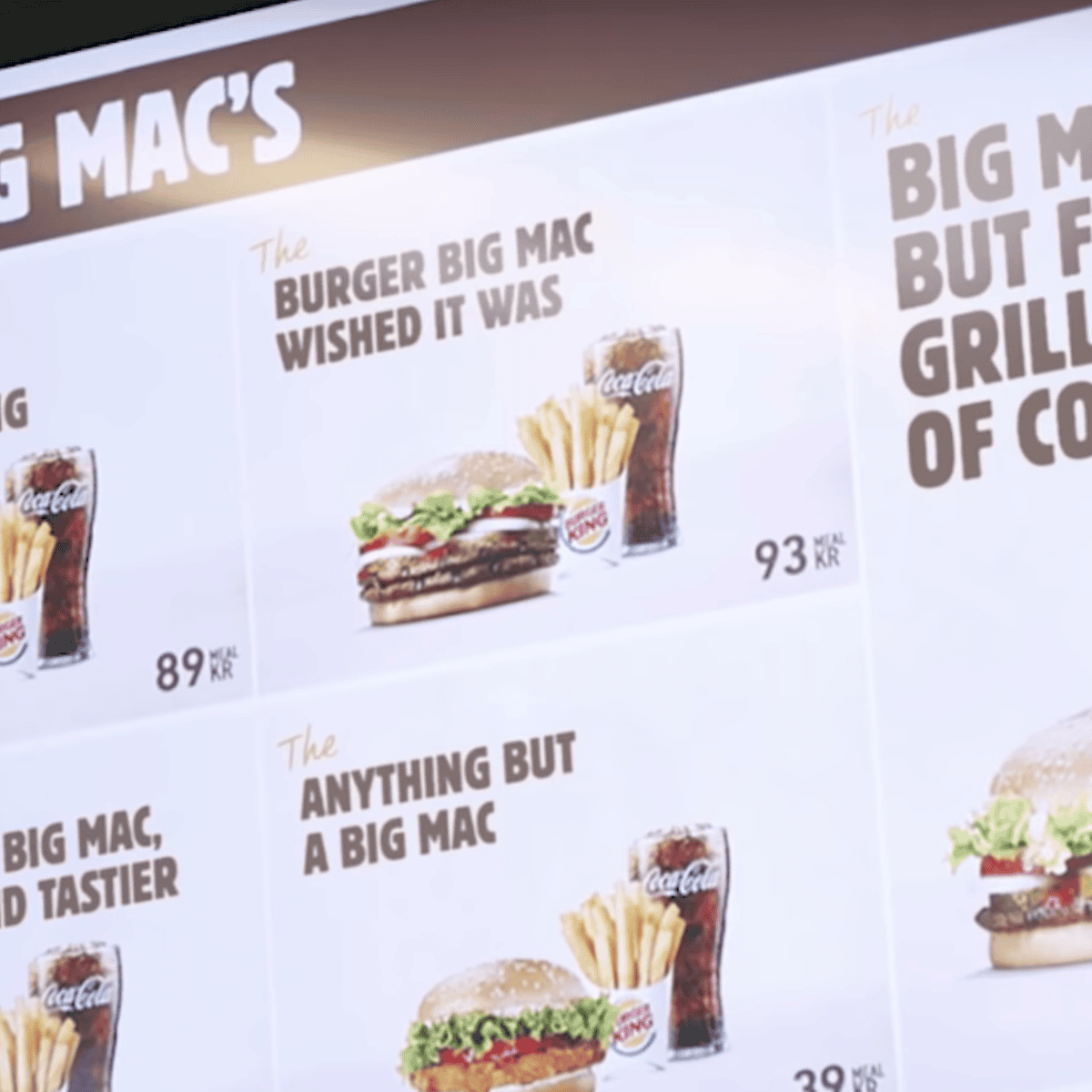 like a big mac but juicier burger king renames sandwiches to troll mcdonald s mcdonald s the guardian