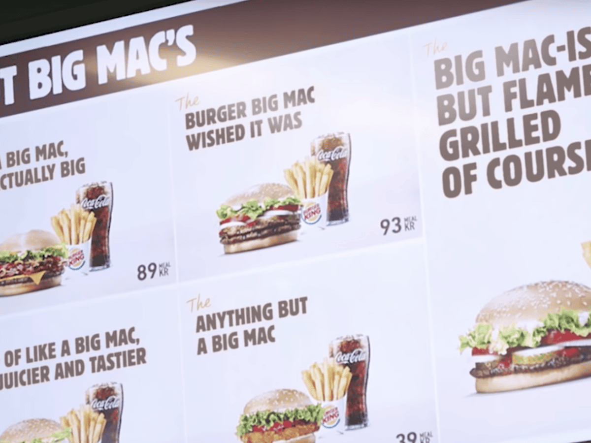 Like A Big Mac But Juicier Burger King Renames Sandwiches To Troll Mcdonald S Mcdonald S The Guardian