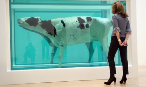 Part of Damien Hirst’s Mother and Child (Divided).