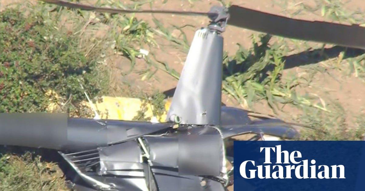 Three people killed and one critically injured in Isle of Wight helicopter crash
