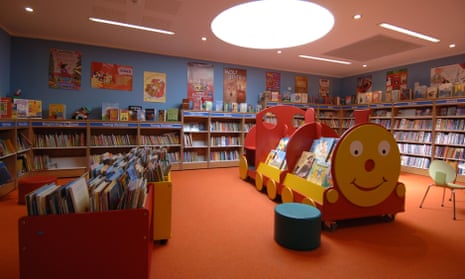 A children’s library in Hampshire.