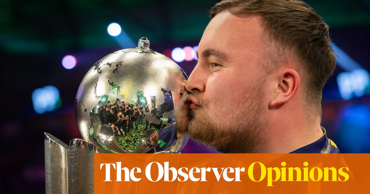 Is Luke Littler's rise to greatness a guaranteed good thing for darts? | Jonathan Liew