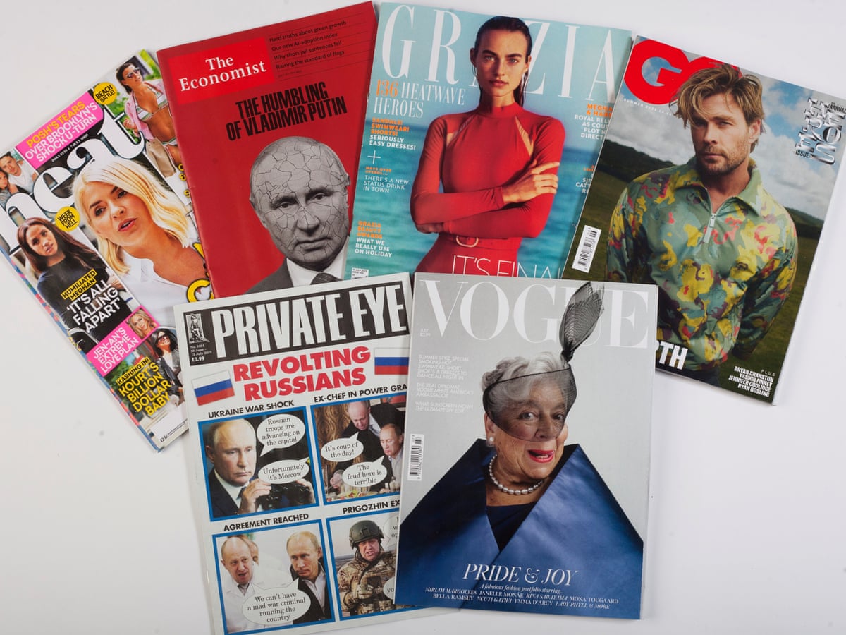 Tipping point in decline of magazines as one large printer remains in UK, Magazines