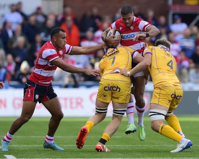 Belleau penalty helps Northampton repel Gloucester’s thrilling fightback