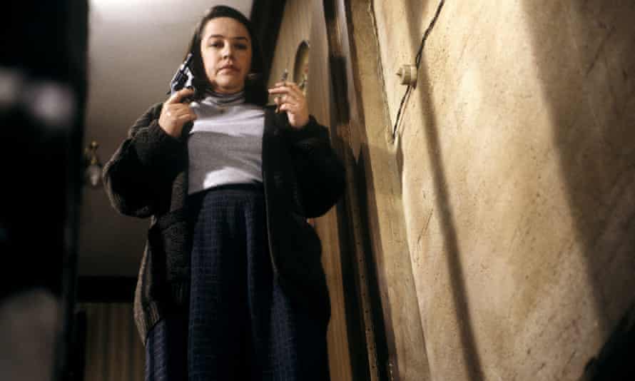 Kathy Bates in Misery, 1990.