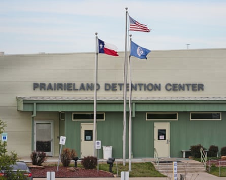 The Prairieland detention center in Alvarado, Texas.