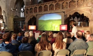 An Exeter Cathedral service using Sony’s Flower