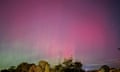 Aurora australis as seen from Elwood, Victoria, in May this year