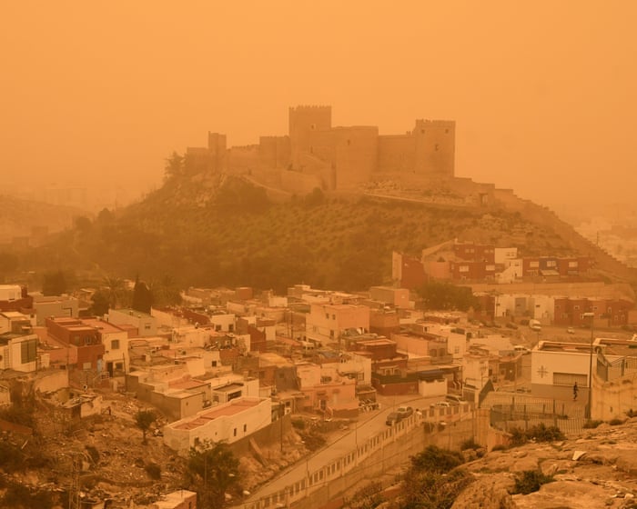 Weatherwatch: Saharan dust drops microorganisms into European soil