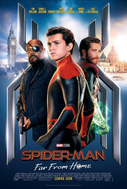 An earlier Spider-Man: Far From Home poster