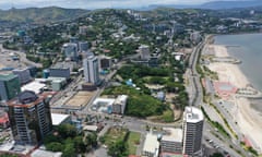 a general view of Papua New Guinea's capital Port Moresby