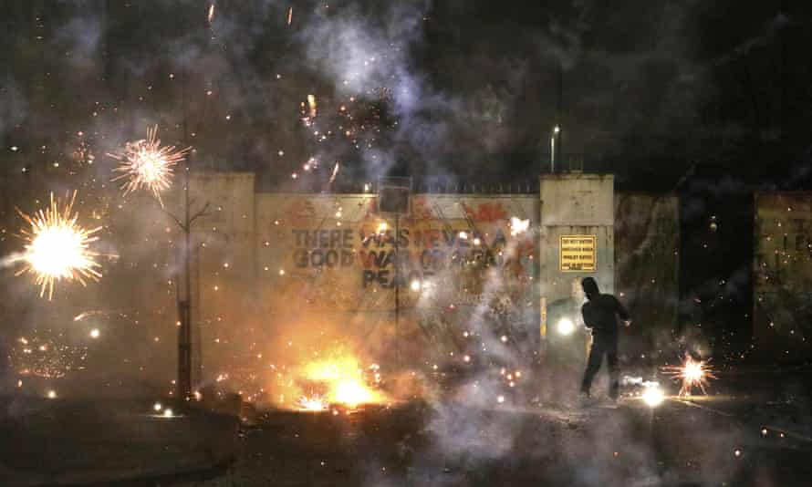 Joe Biden has joined Boris Johnson and Irish prime minister Micheál Martin in calling for calm after what police described as the worst violence in Belfast for years.