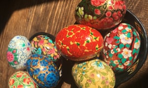 kashmiri painted eggs