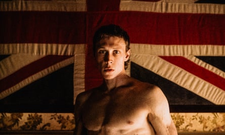 George MacKay as Ned Kelly in The True History of the Kelly Gang.