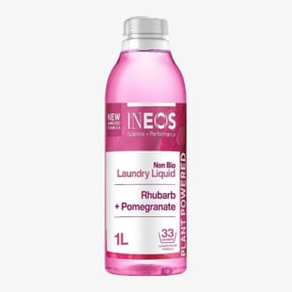 Ineos non-bio laundry liquid.