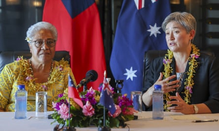 Penny Wong and Fiame Naomi Mata’afa