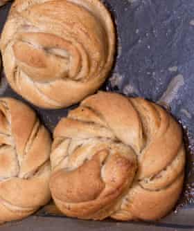 A slow rise: Sarah Lemanski’s cardamom buns.