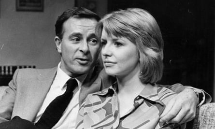 ‘My trouble is that I am a man of no convictions – at least I think I am’: Alec McCowen with Jane Asher in Christopher Hampton’s The Philanthropist at the Royal Court Theatre, London, 1970.