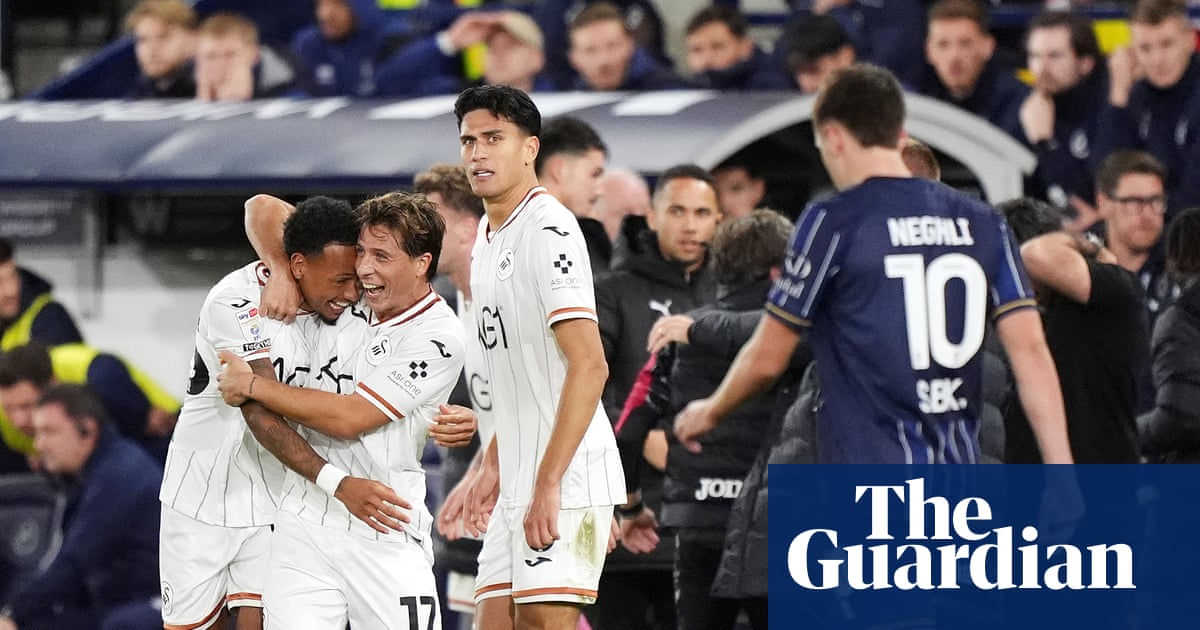 Championship roundup: racist chanting mars Swansea’s win at Millwall