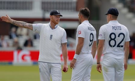 Ben Stokes gives instructions on a Lord’s day where England passed up the early advantage they’d pressed on day one.