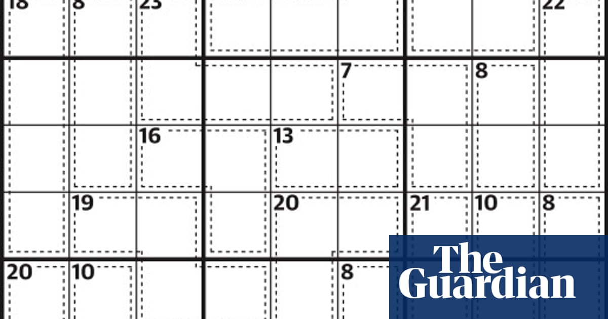 Killer sudoku 961 | Life and style Killer sudoku 961 | Life and style