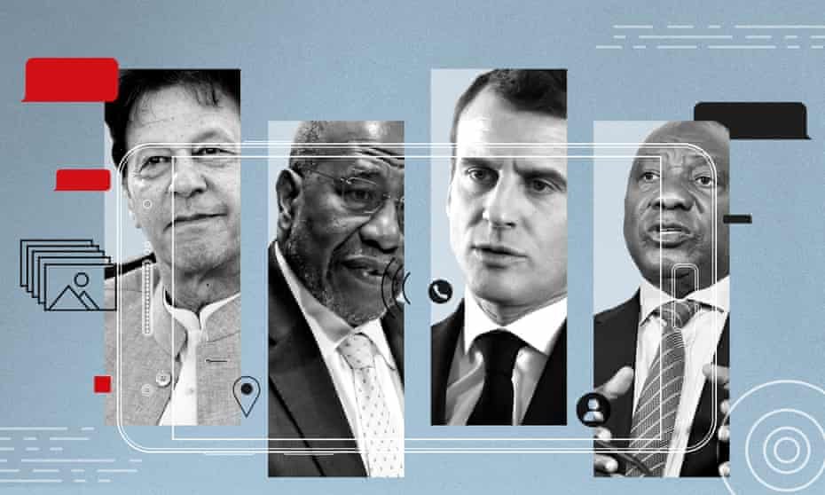 Emmanuel Macron identified in leaked Pegasus project data | France | The  Guardian