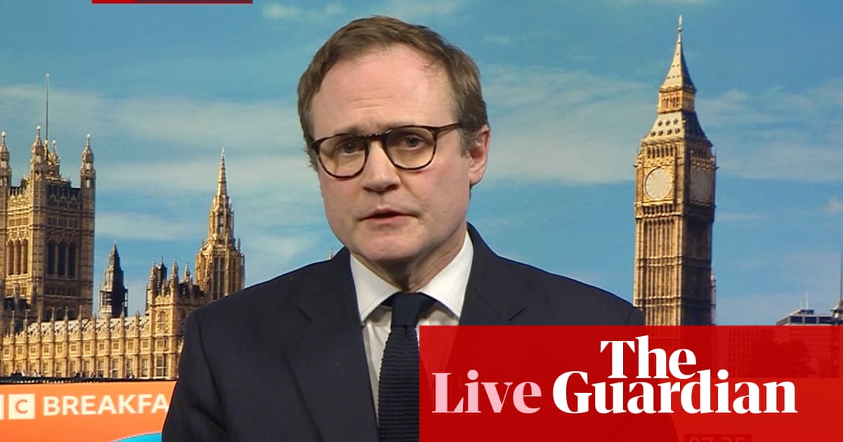 Tugendhat rejects suggestion that government exploiting extremism threat for political advantage – UK politics live | Politics