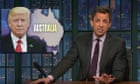 Comedians take on Donald Trump's heated call with Malcolm Turnbull