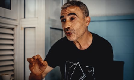Mustafa Benktib, the owner of a butcher shop in Rocafonda
