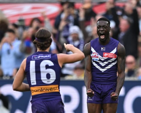 Michael Frederick takes the Dockers a step closer to a fairytale ending