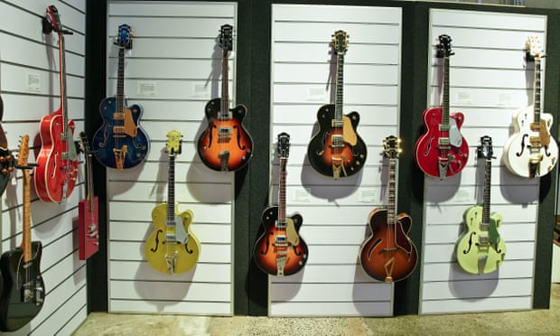Russell Crowe's guitars