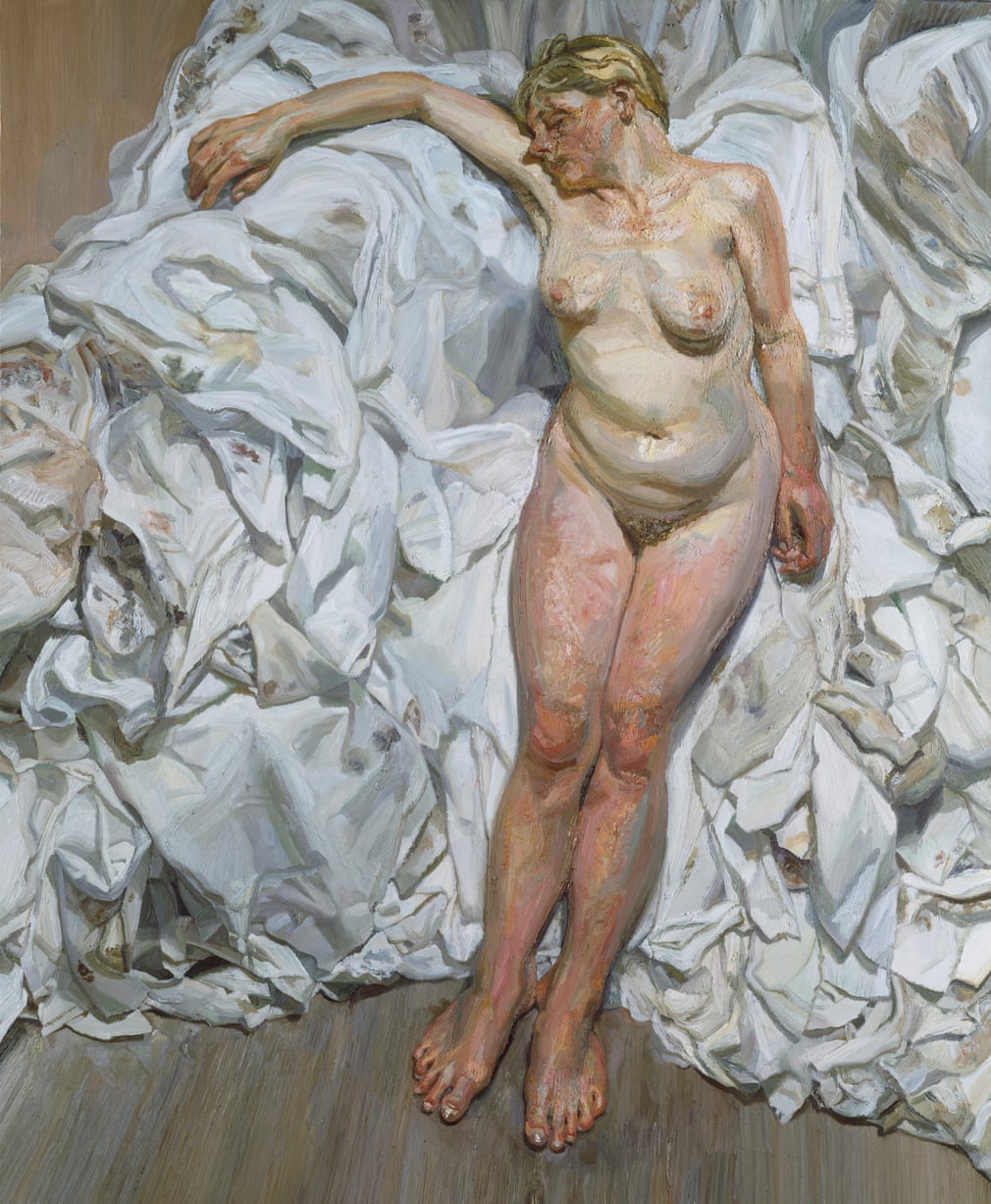 Standing by the Rags Lucian Michael Freud