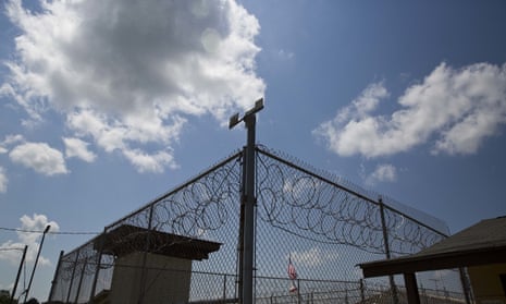 A fence stands at Elmore Correctional Facility in Elmore, Ala., June 18, 2015.