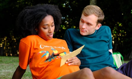 ‘Unashamedly slushy and allergic to cynicism’: Harry Lawtey as Ben and Sophia Brown as Jess in You & Me