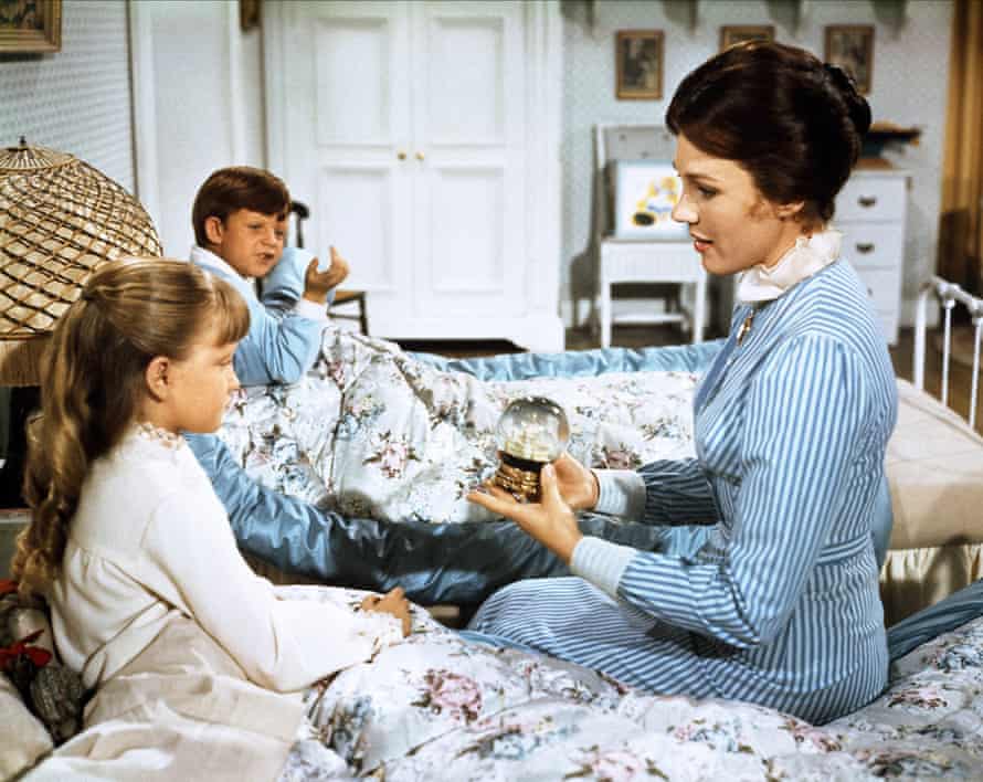 Practically perfect? How a new kind of nanny novel nails parents’ angst and anger | Books 1 ‘The sweetened screen version’ … Julie Andrews plays Mary Poppins in the 1964 film adaptation.