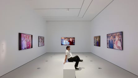 Installation view of Ragnar Kjartansson’s Me and My Mother, 2000 - 2025, on display at the NGV.