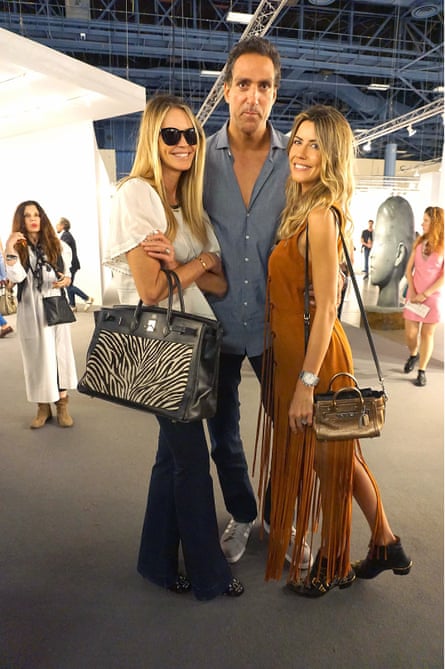 Elle MacPherson and friends check out Art Basel.
