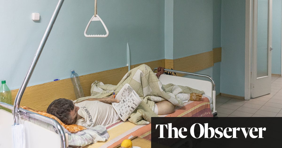 ‘There is no escape’: inside a hospital in Ukraine