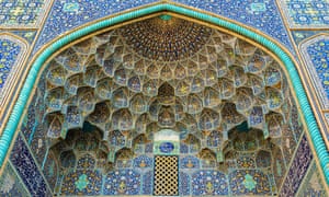 Sheik Lotfallah mosque in Isfahan.