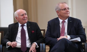 John Howard and Scott Morrison