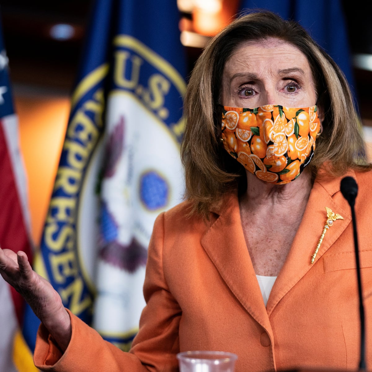 Pelosi Congress Will Discuss Rules For Trump S Removal Under 25th Amendment Us News The Guardian