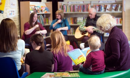 Rhyme Time at Old Town library, Swindon.