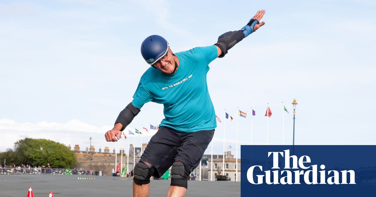 A new start after 60: I took up slalom skateboarding