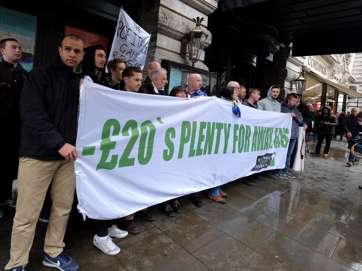 Twenty's Plenty campaign sets fan sense against Premier League greed | Soccer | The Guardian