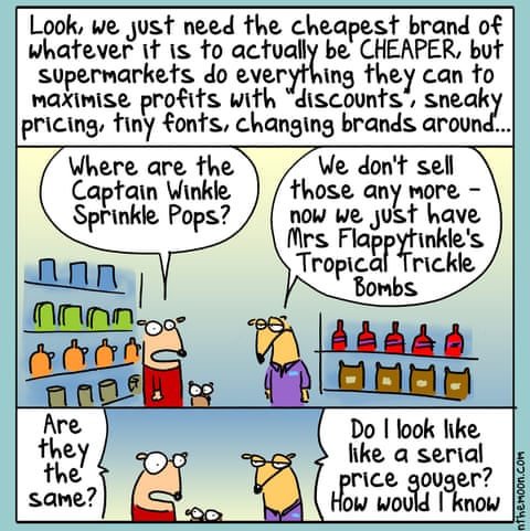 First Dog on the Moon (25/09): Grocery Cheats, panel 2
