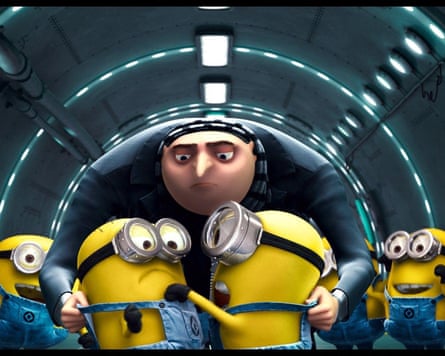 Gru and the Minions plot to steal the moon in Despicable Me.